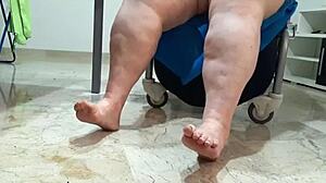 Coolmarina Arrived Tired, Massage with Hard Eggs!