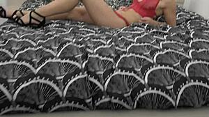 Beautiful Pam and M�lia SHARE a DICK for HARD FUCKING.