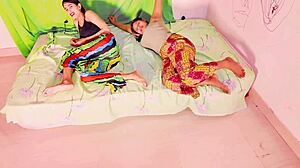 uttaran20 - guy makes desi wife squirt during wild ffm with friend