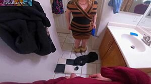 Homemade Taboo Creampie On Panties With Big Tits