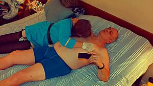 Granny Nurse Delivers Epic Deepthroat Sucking for New Year 2025