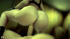 jill valentine rides hard in wild cowgirl action