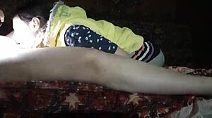 At a village disco i seduced my neighbor while her boyfriend was smoking outside