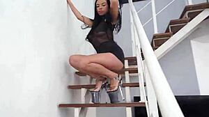 Brazilian cutie Maite Fernandes in intense anal action