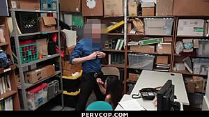 shoplifting teen knew lp officer tactics and stayed quiet in the garage