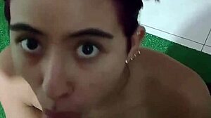 My stepsister lets her brother fuck her when they are alone