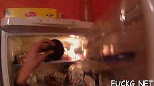 Horny guy fucks tight teen pussy