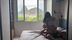 Engaging In Sexual Intercourse With Short-Haired Brunette Jenny Doll In Exchange For Funding Her Husbands Shop