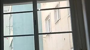 Guy With Monster Cock Fucks In Girlfriend's Bed While She's Away!