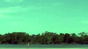 The sexy Brazilian Barbie Banks got fucked deeply in the water