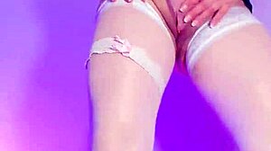 Bar Owner Imitates Maid In Steamy Masturbation Video For Clients. Curvy Latina Shows Off Big Ass!