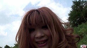 japanese slut sarina tsubaki strips naked in public spaces