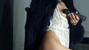 Blue surprises you with her big wet pussy!