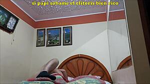 husband offers me as a submissive latina puta to his mature chubby amigo for cash help 😏