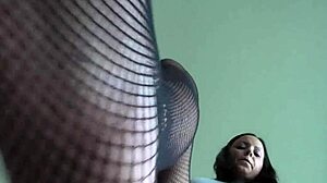 Carla, make me worship your ass in nylon pantyhose for femdom fun!