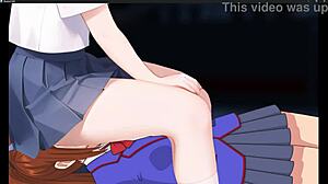 Femuzero Green Haired Girl Dominates with Face Sitting!