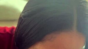 She Sucks Neighbor's Huge Cock For Facial!