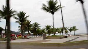 Hey, how does this 18 blonde Brazilian slut handle massive anal?