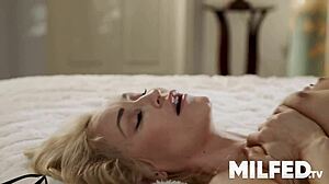 Touchin my step mom while she talkin with dad, oops!