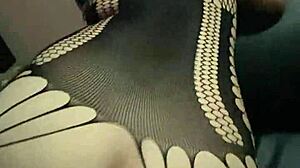 horny couple leaves work, ass shaking and natural tits - want to fuck?