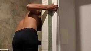 First Part Of The Shower Experience In Sexy Setting