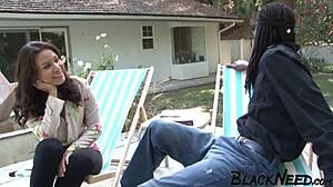 Interracial estate agent sex video with raw exotic passion. Wild action unfolds.