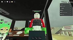 she goes afk and gets gangbanged by everyone in the comic