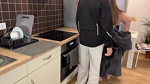 imagine messing with your mother-in-law's panties, this happens