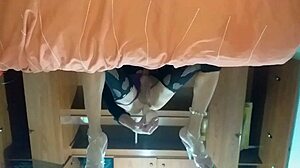 Wow! Latina Trans Thrusts Deep Into Ass With New Toy!