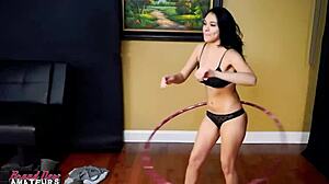 Filthy Sabrina Swallows Every Drop Of His Warm Cum