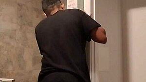 First Part Of The Shower Experience In Sexy Setting