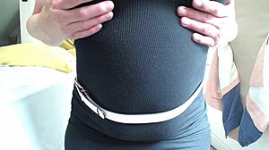 Want to see the slave licking pussy lips in BDSM?