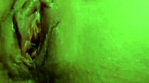 isn't it hot how she masturbates her wet pussy and ass with a toy until squirting?