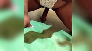 Crente Gordinha Fogosa Shows Off Big Tits And Toys