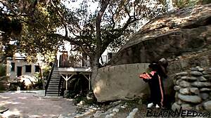 beautiful babe poses naked in first photo shoot