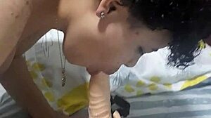 i squirt intensely using a huge vibrator for bisexual lesbian pleasure