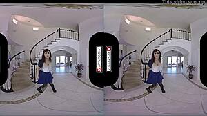 Gamer girl in bioshock cosplay gives rough blowjob uncensored in vr