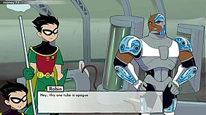 Bumblebee enjoys bathroom fun