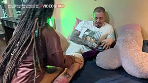 Fudendo imprudente de dreads arrisca em space ganha