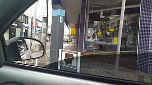 Uber Driver Gets Paid With Neighbor's Wife Blowjob