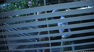 J cannon rides big cock in threesome with dirty talk