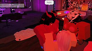 Two Futas Dominate A Slut In Intense Threesome Passion