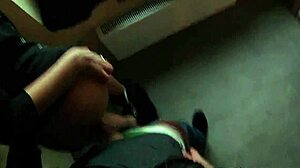 Fucking glasses, not shy to fuck on stairway, says Rina teen 18+