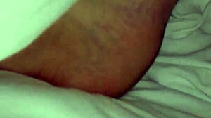 sucking wifes toes while s