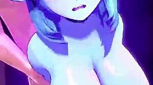 Animation Of Two Blue Women Chich�na