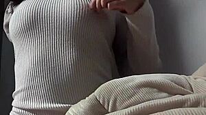 I love practicing cowgirl moves to please guys in my bedroom