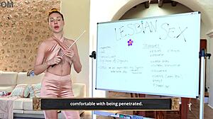 Discover the Art of Scissoring in Lesbian Tutorial