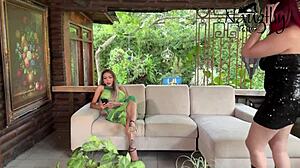 i banged my ex's trans crush and swapped cum wildly