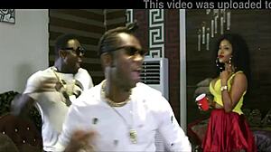 Yo, wild African 3some with big ass action!