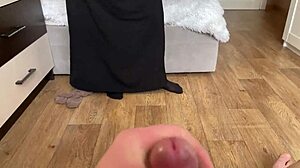 Helped my hot stepmom pick tights for a wild session